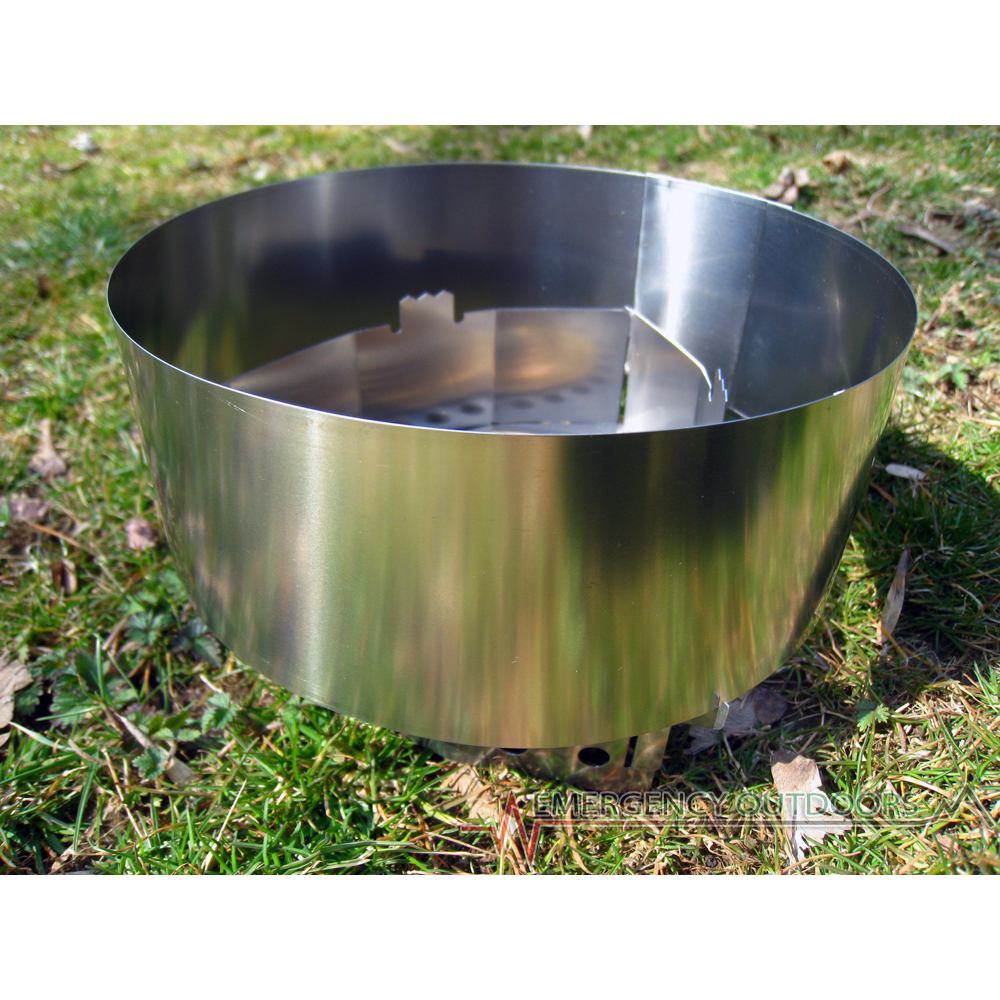 Clikstand Appalachian Combo - Stainless Steel Stove